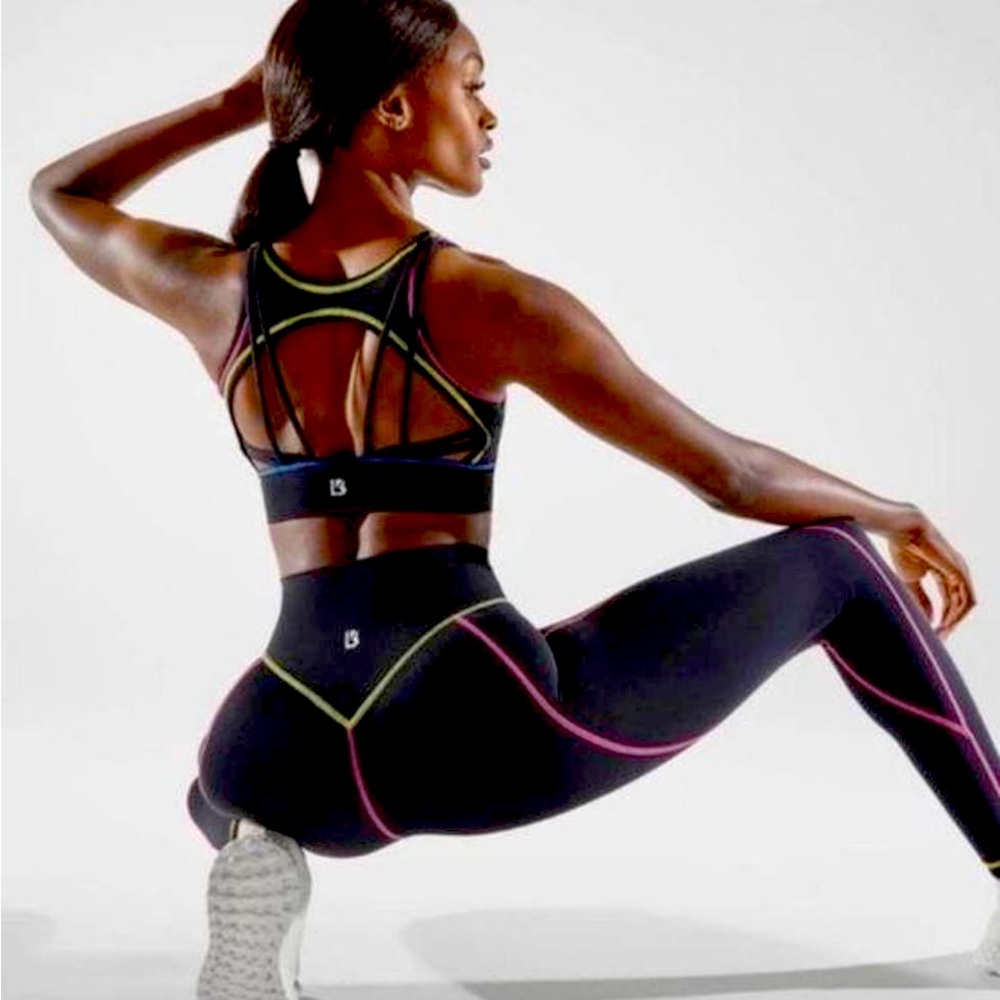 BuffBunny Loch Ness Leggings Multi Colour Onyx Rare Sold Out Size XS